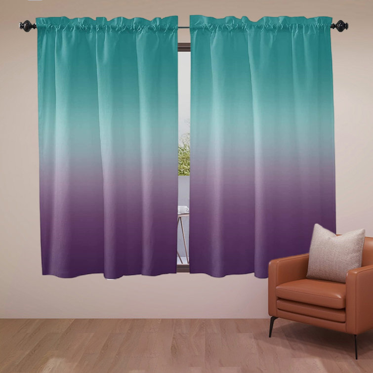 Latitude Run® Polyester Room Darkening Curtains / Drapes Pair Wayfair Canada